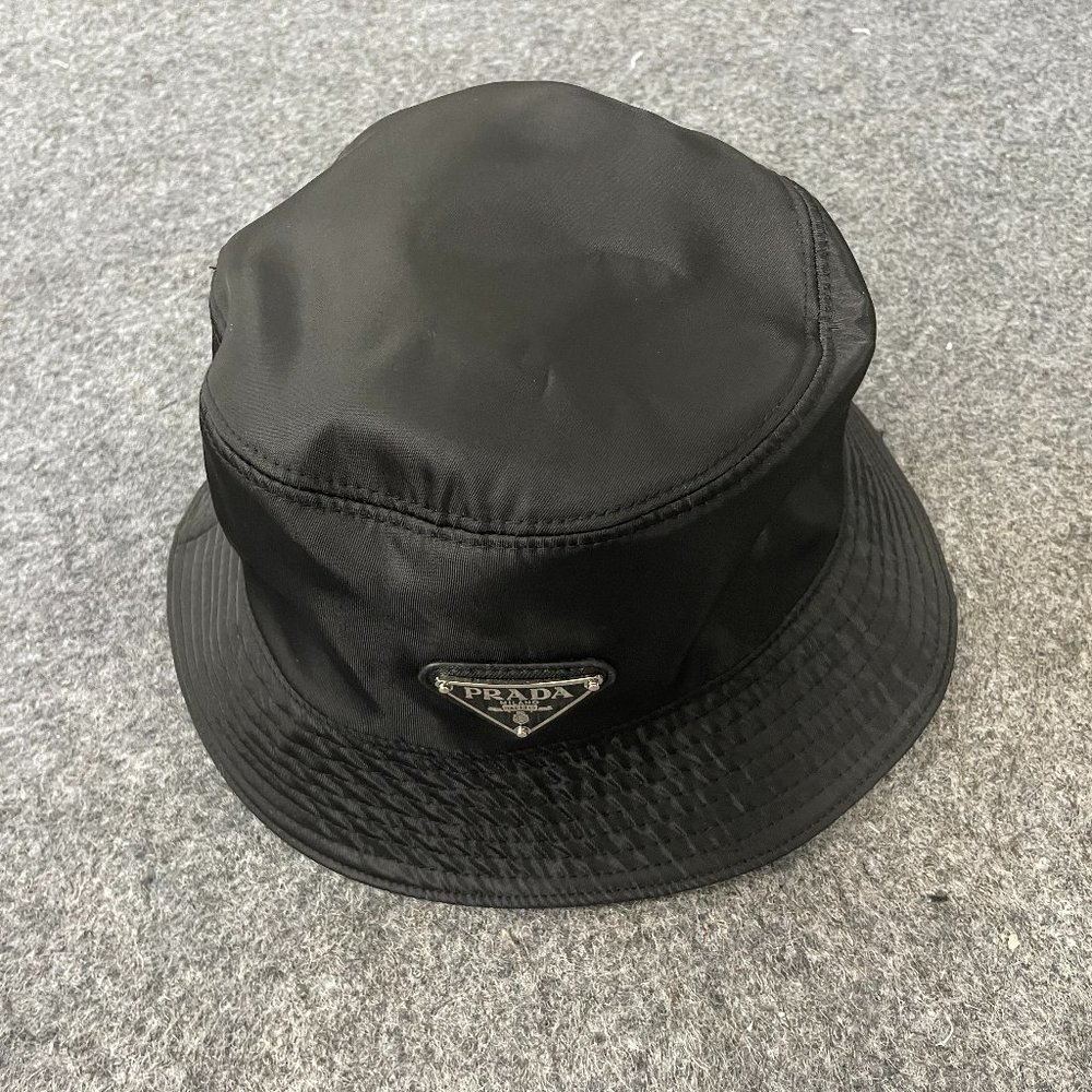 Prada black fisherman's cap
